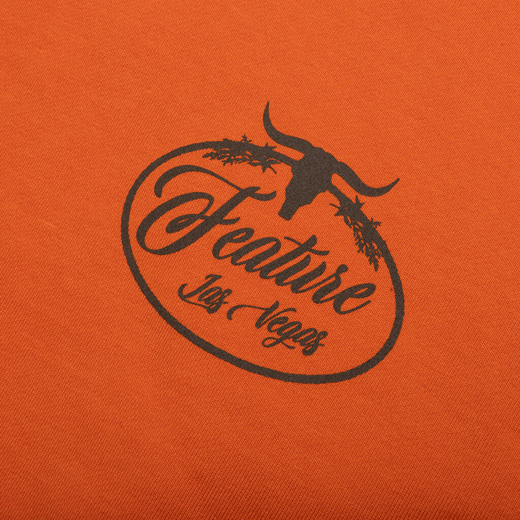 Cowboy Hoodie - Burnt Orange - Image 5