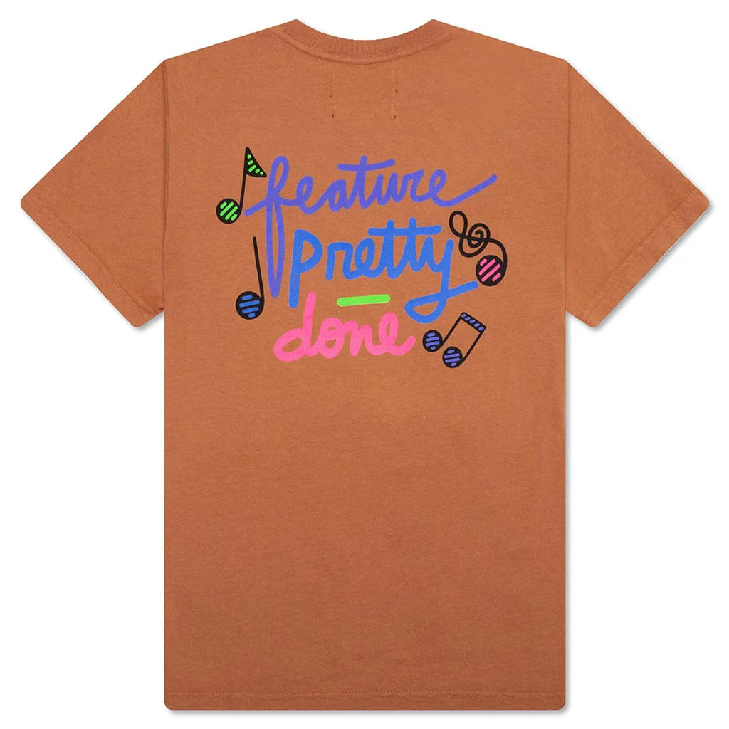 Feature x Pretty Done Future Sounds Tee - Almond - Image 2