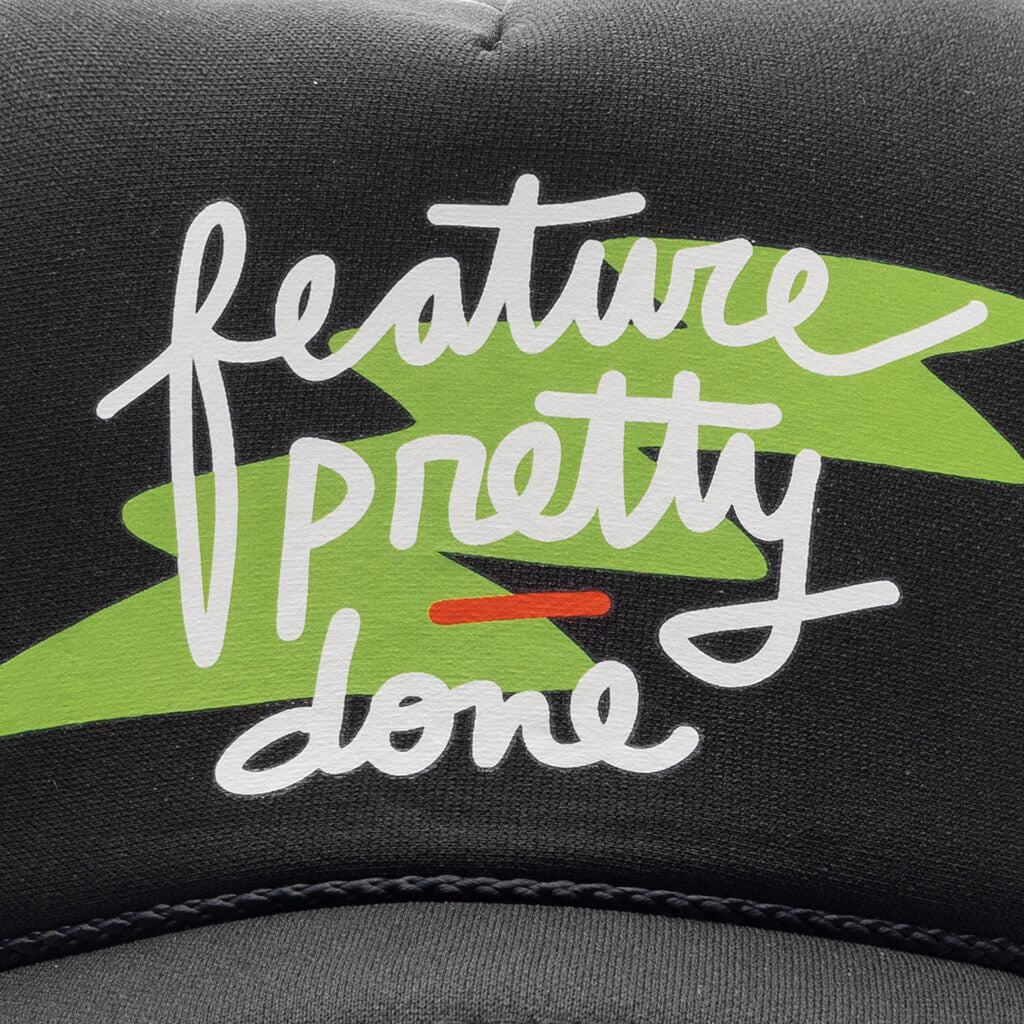 Feature x Pretty Done Lightning Trucker - Black - Image 2