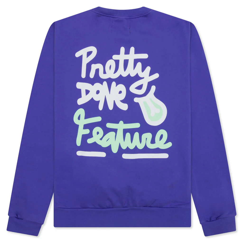 Feature x Pretty Done Moon Beam Crew - Amparo Blue - Image 2