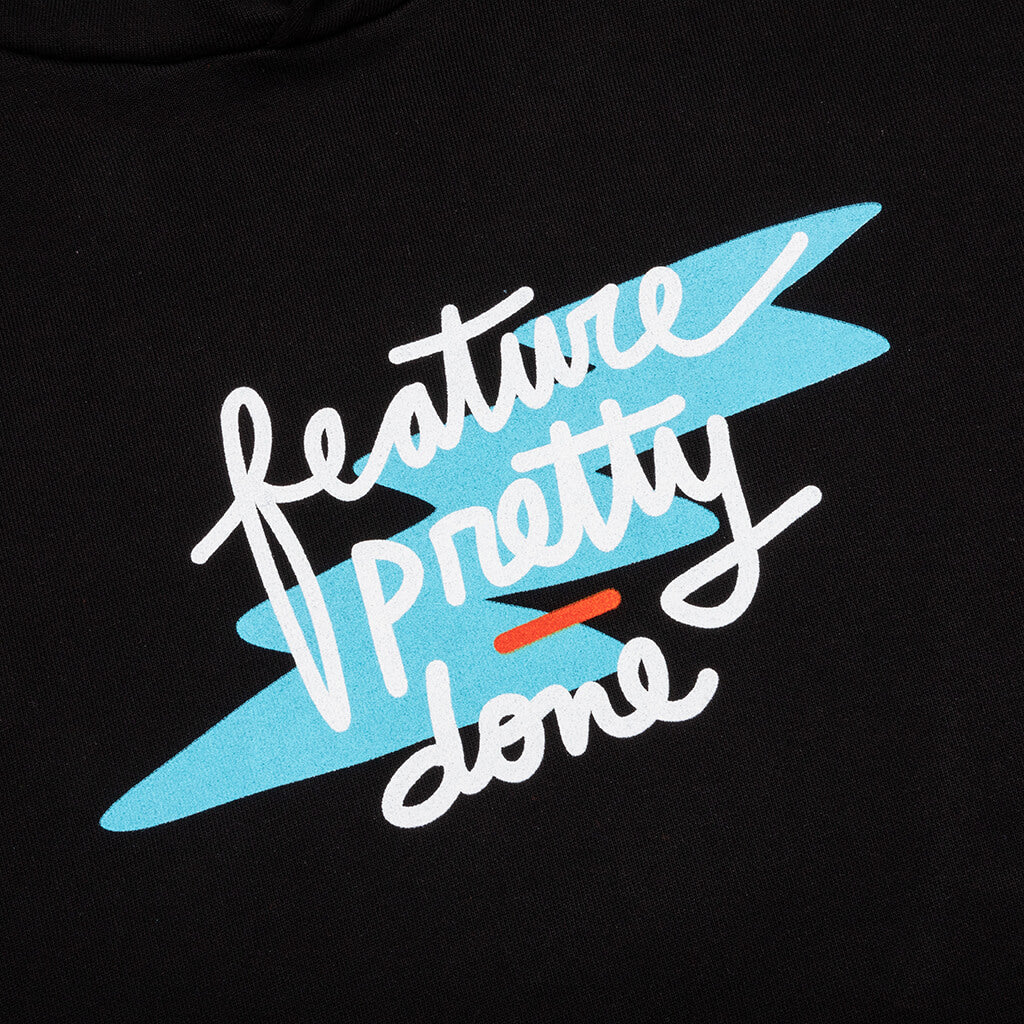 Feature x Pretty Done Splash Hoodie - Black - Image 3
