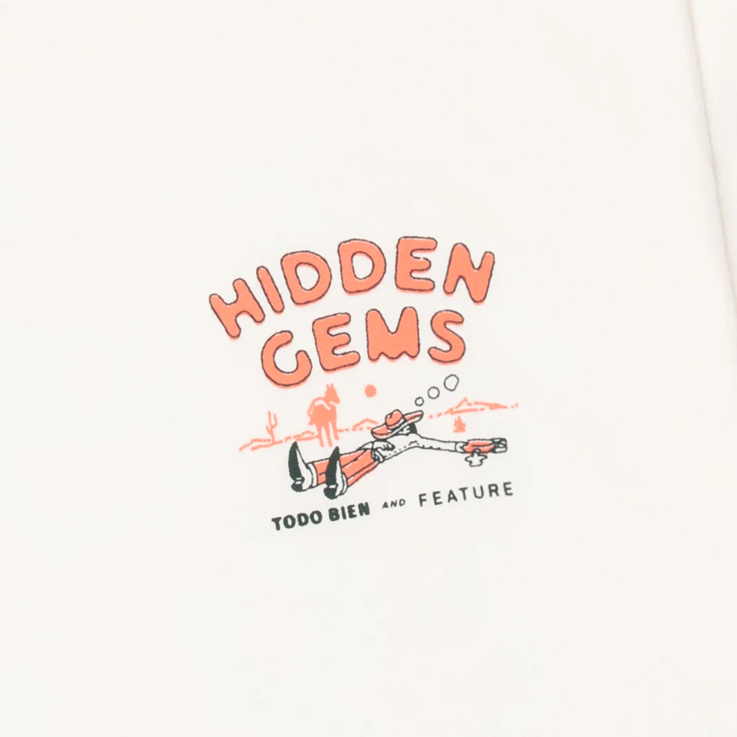 Feature x Todo Bien Agave Desert Tee - Cannoli Cream - Image 4