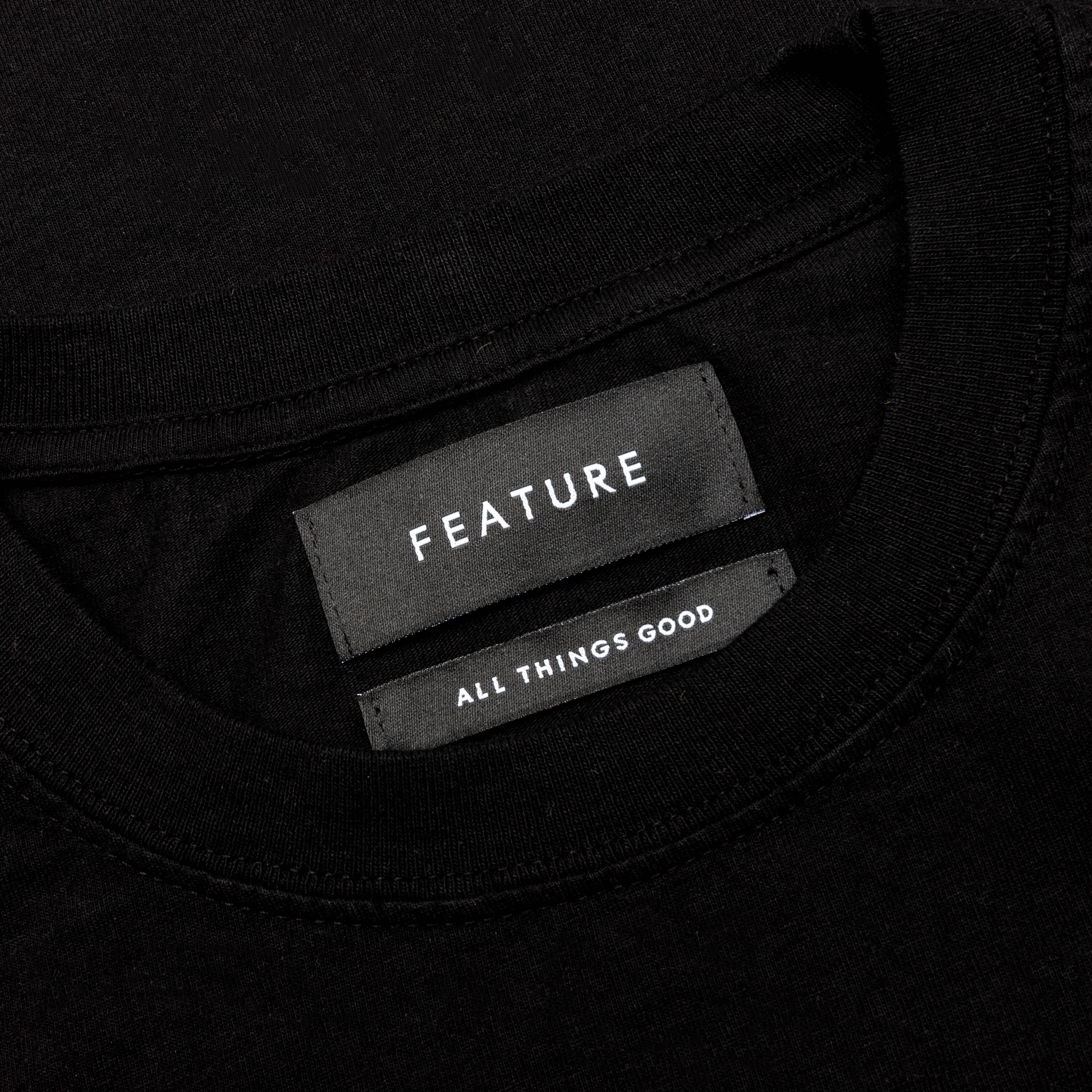 Festive Lights Tee - Black - Image 3