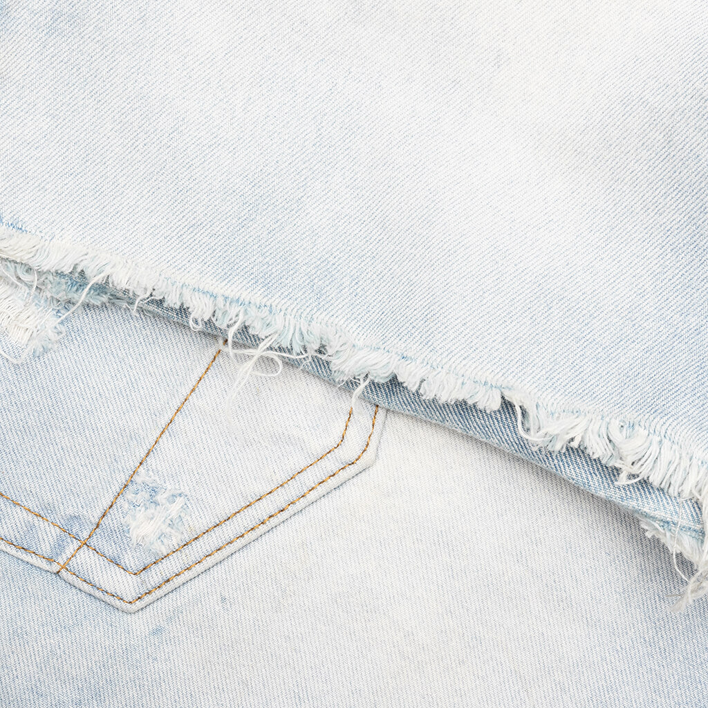 Ian Slim Denim Short - Vintage Light Blue - Image 6