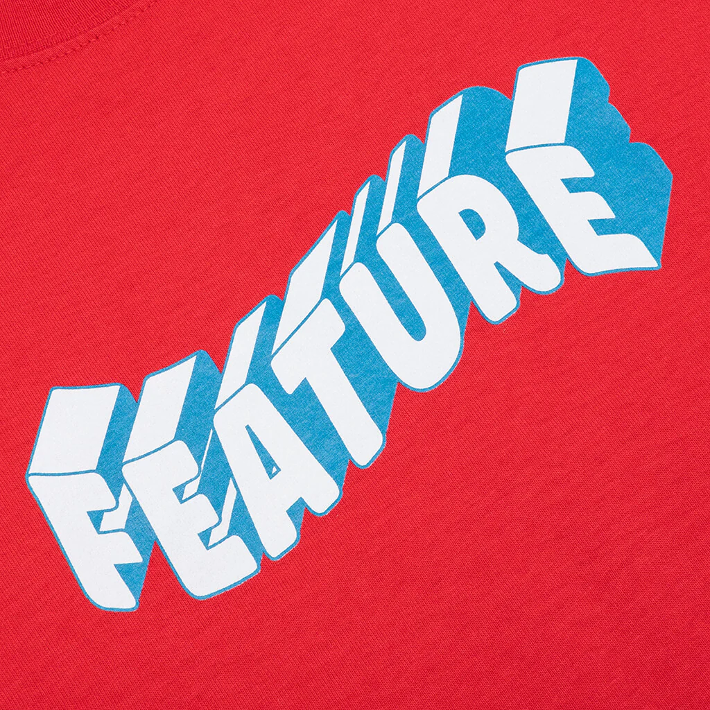 Flag Tee - Scarlet - Image 3