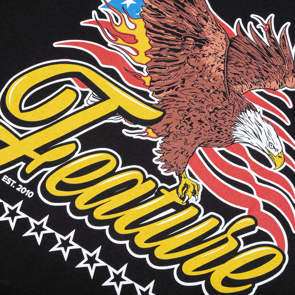 Americana Tee - Black - Image 4