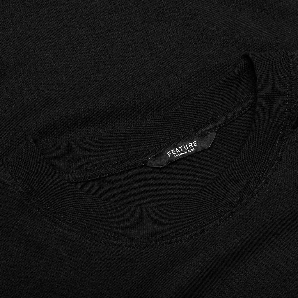 Americana Tee - Black - Image 5