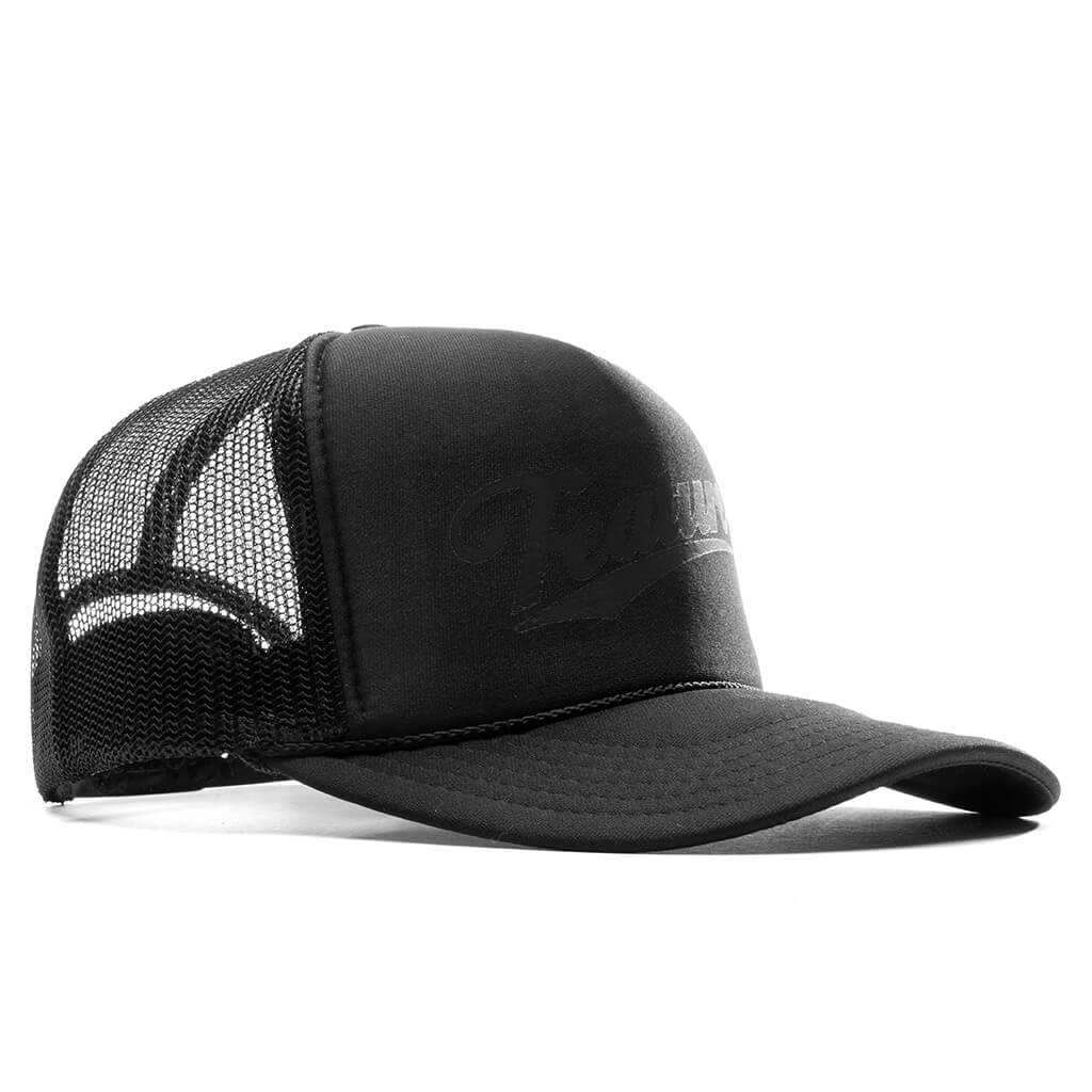 Frew Trucker Hat - Black - Image 3