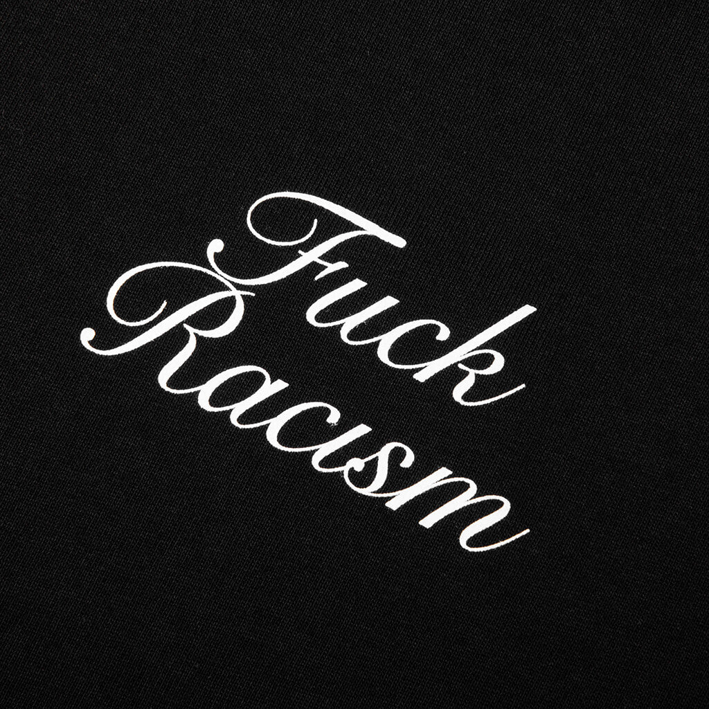 Fuck Racism Tee - Black - Image 3