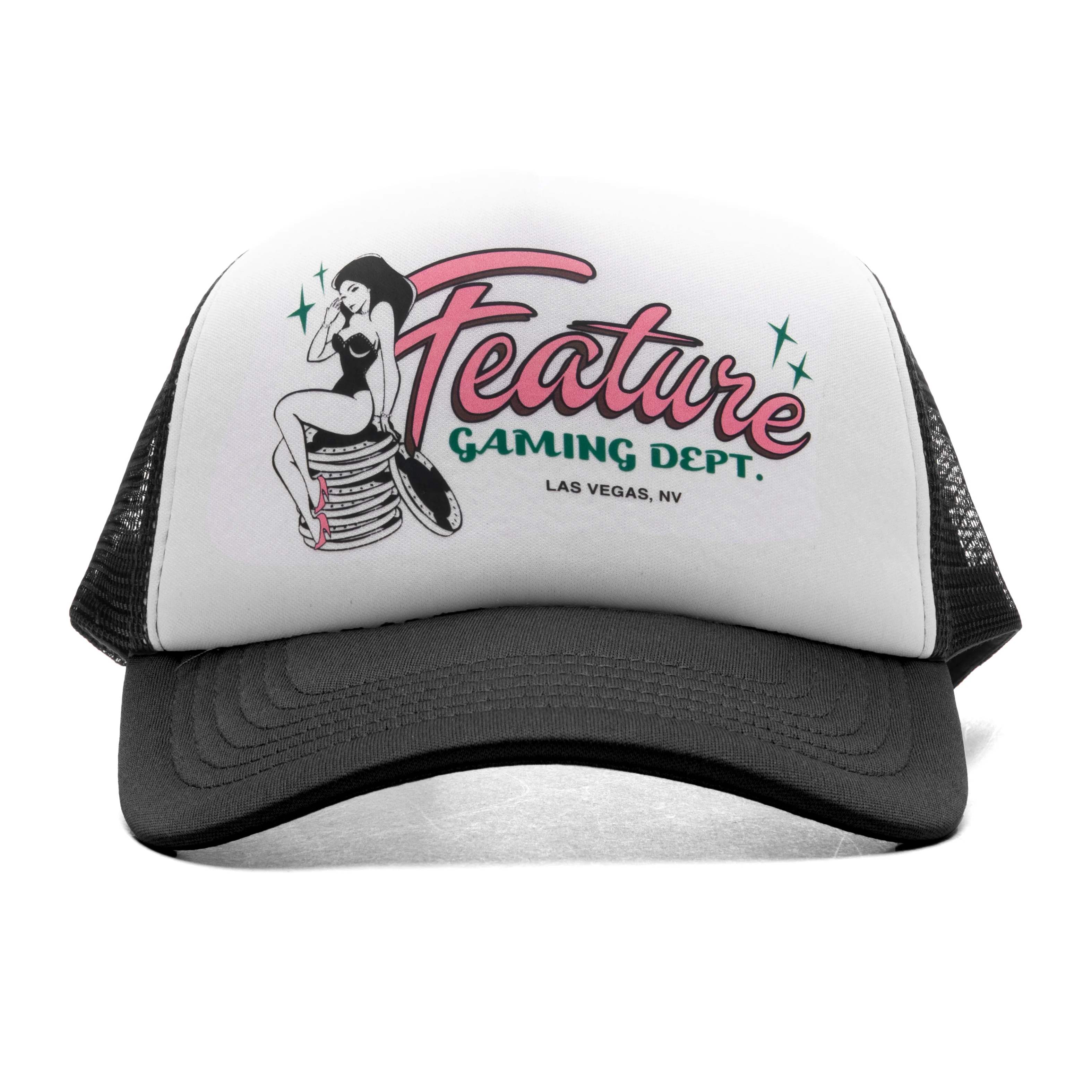 Gaming Trucker - Black/White
