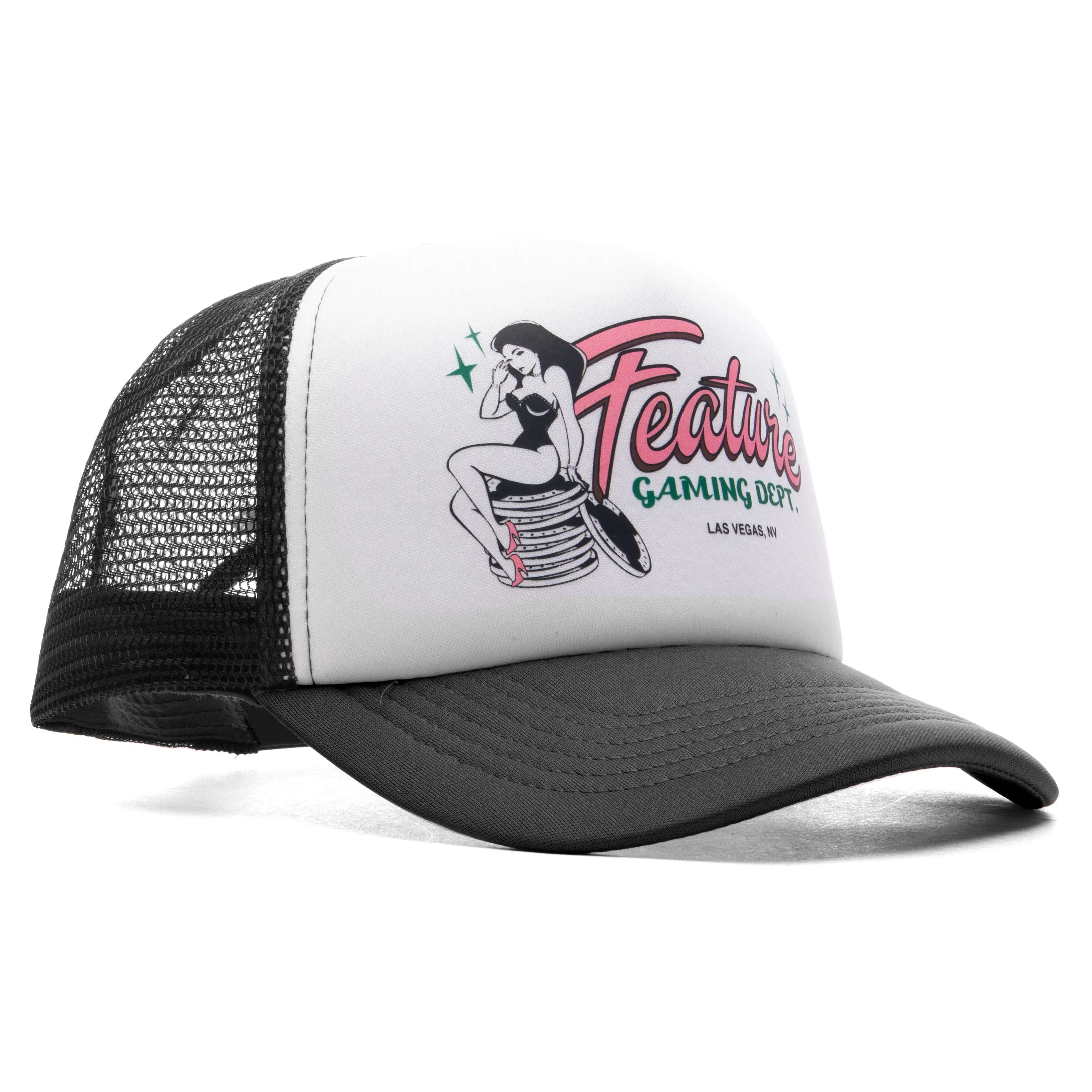 Gaming Trucker - Black/White - Image 3