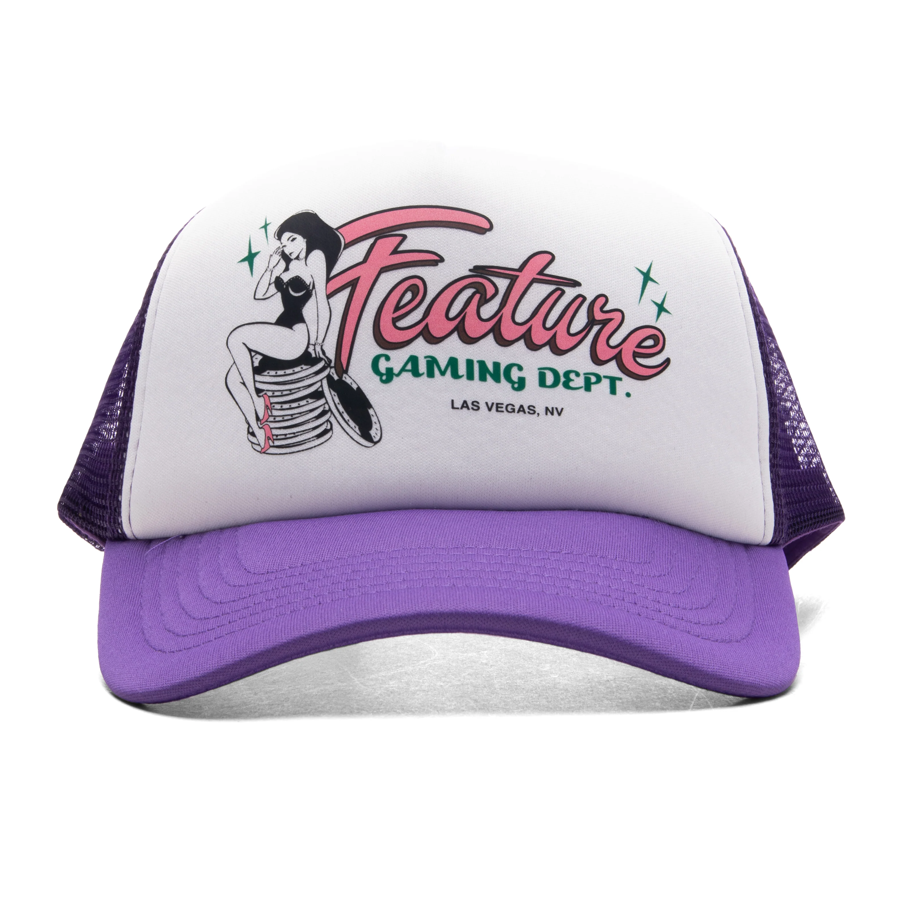 Gaming Trucker - Purple/White