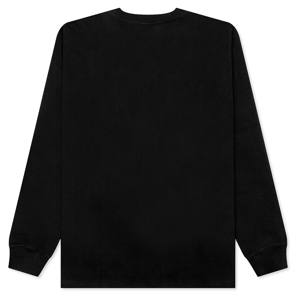 Gillespie L/S Thermal Tee - Black - Image 2
