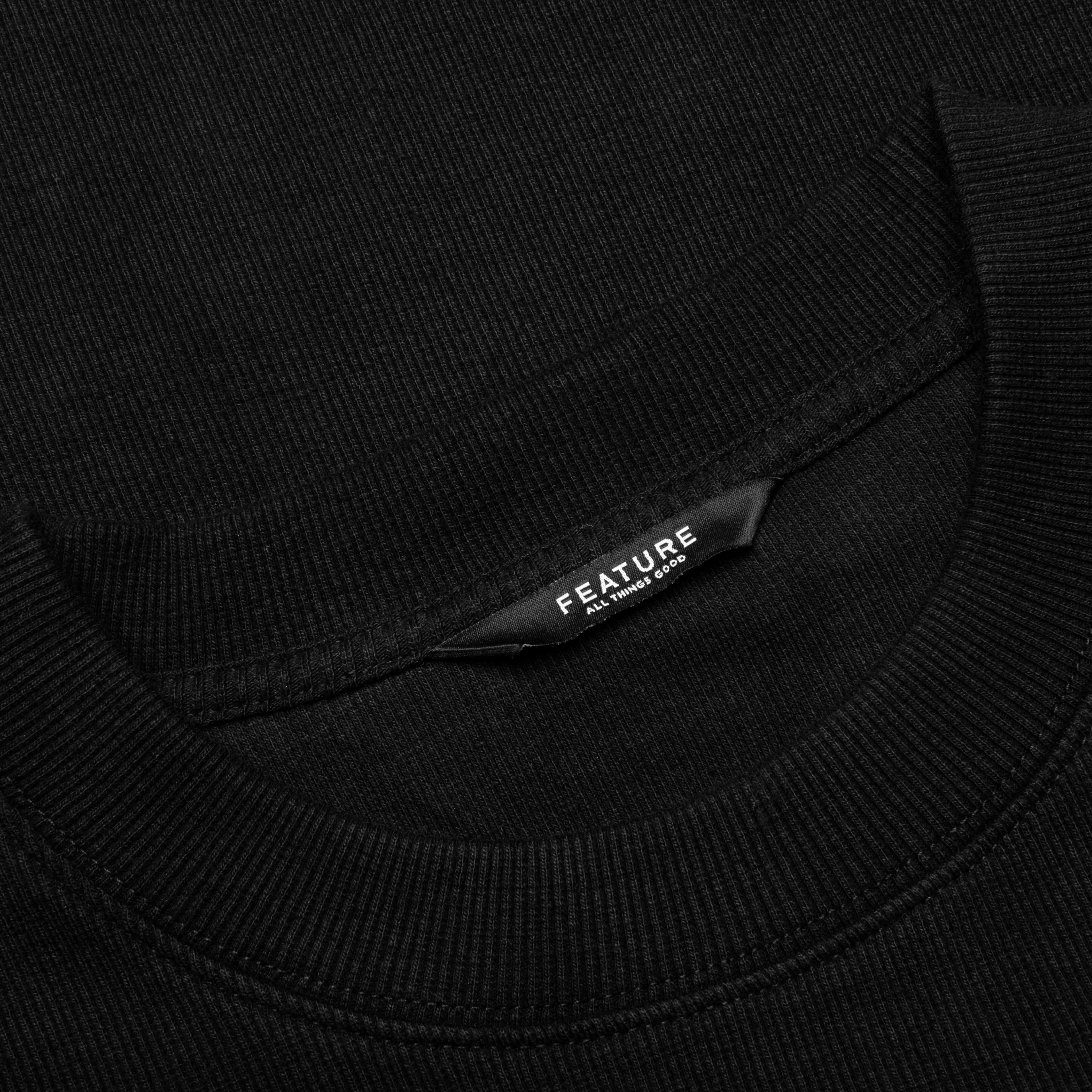 Gillespie L/S Thermal Tee - Black - Image 3