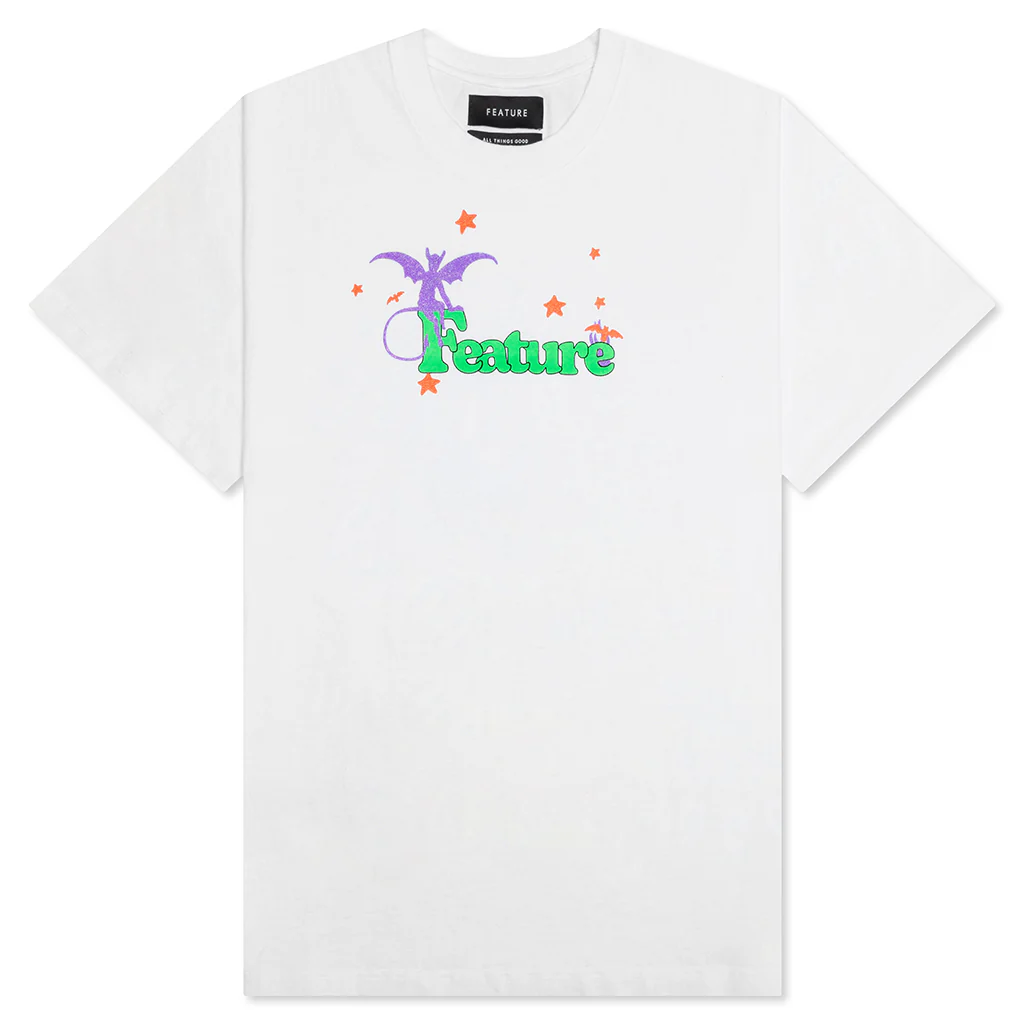 Halloween Gargoyle T-Shirt - White