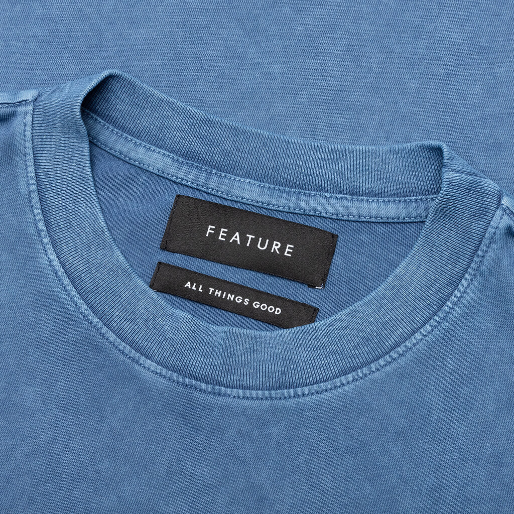 Haring Tee - Mineral Blue - Image 3