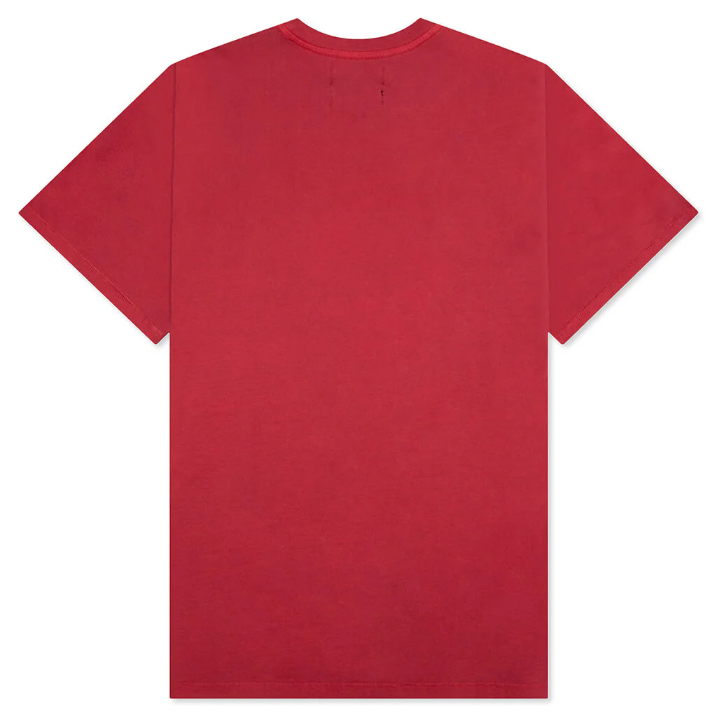 Haring Tee - Pigment Cranberry - Image 2