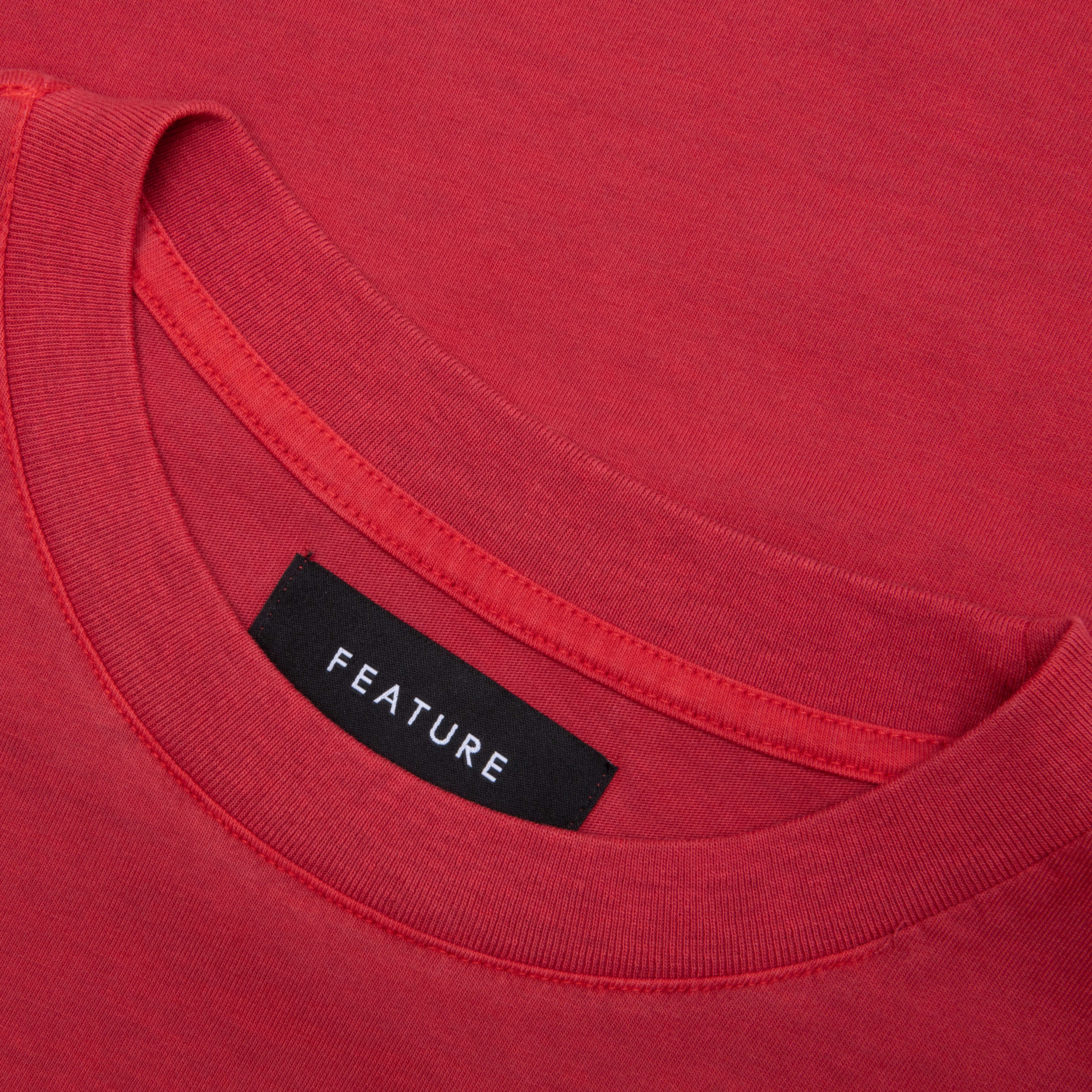 Haring Tee - Pigment Cranberry - Image 3