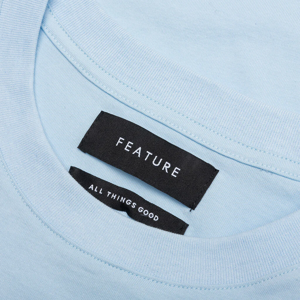 Haring Tee - Sky Blue - Image 3