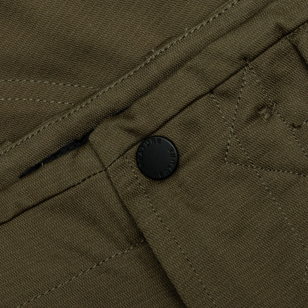 Hockney Cargo Shorts - Olive - Image 3
