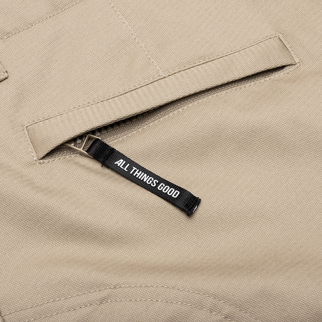 Hockney Cargo Shorts - Sand - Image 6
