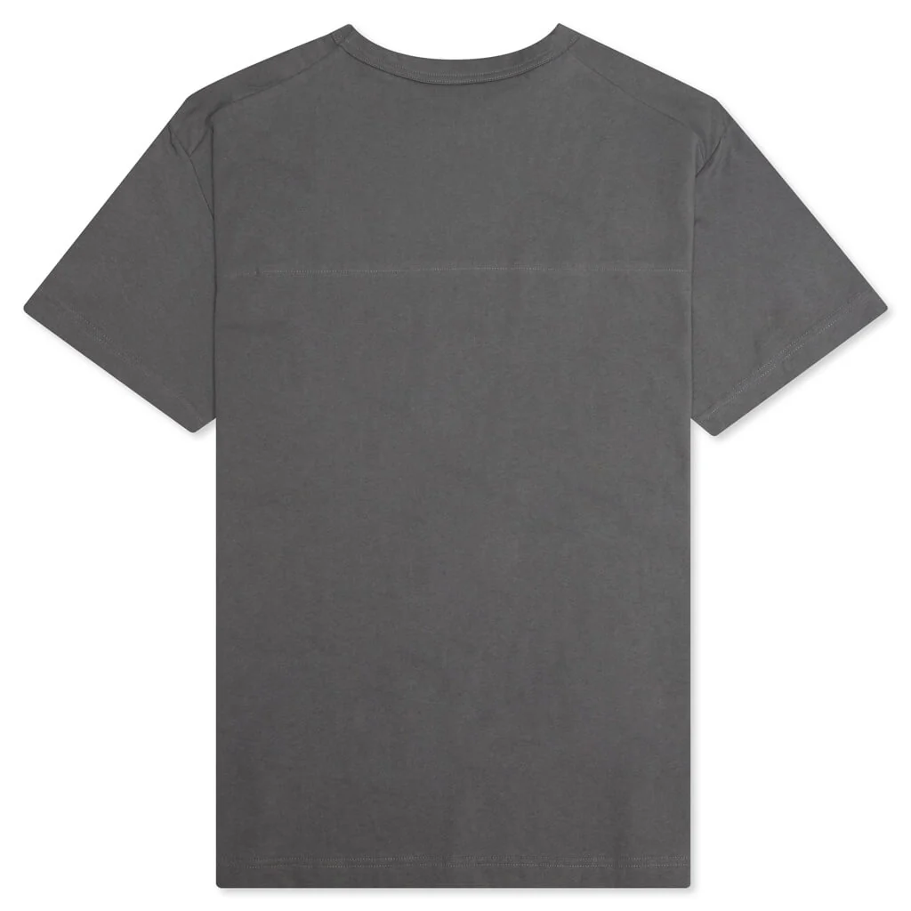 Jersey Braque Pocket Tee - Charcoal - Image 2