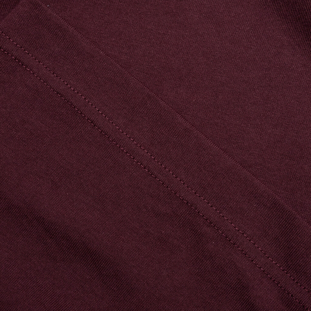 Jersey Braque Pocket Tee - Maroon - Image 5