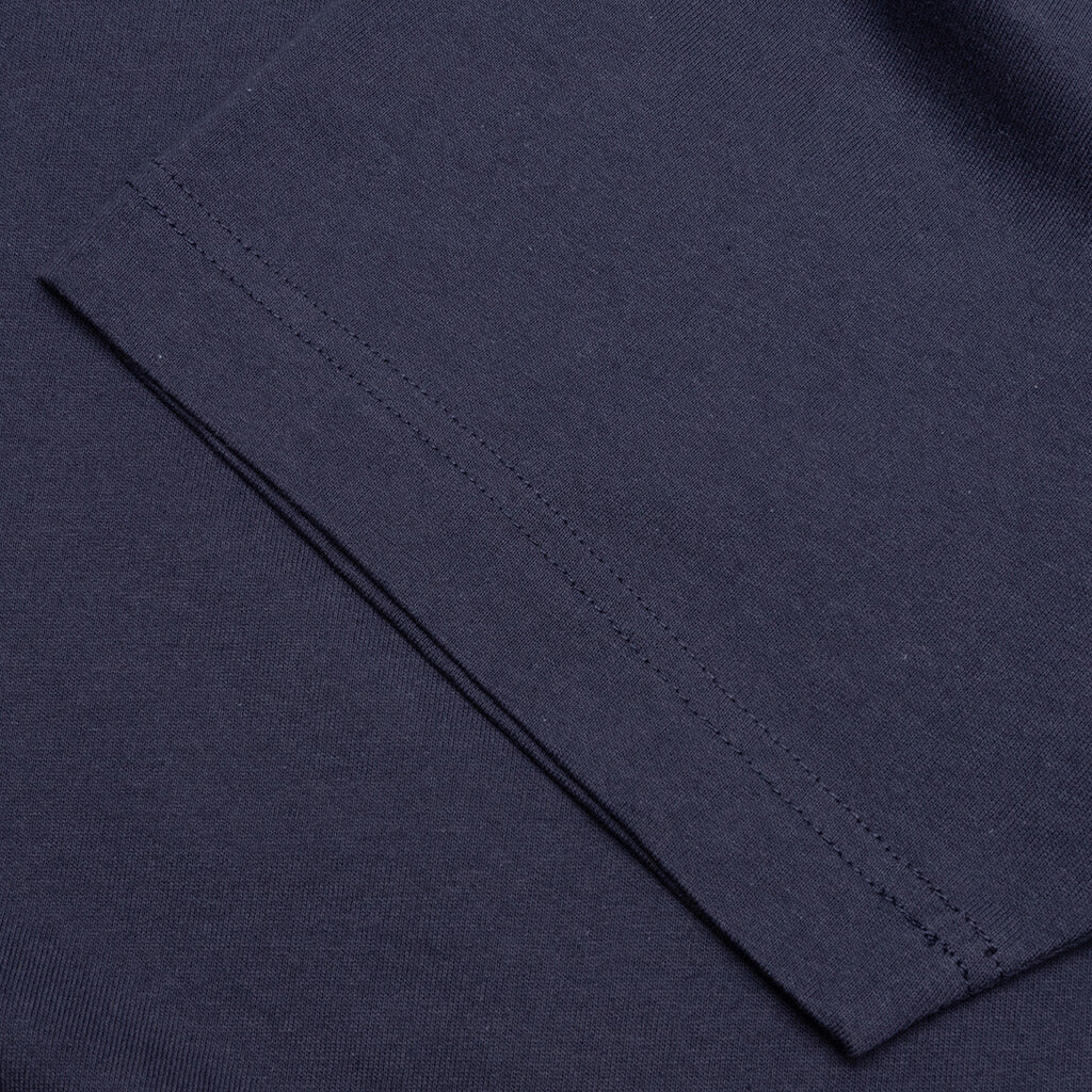 Jersey Braque Pocket Tee - Navy - Image 5