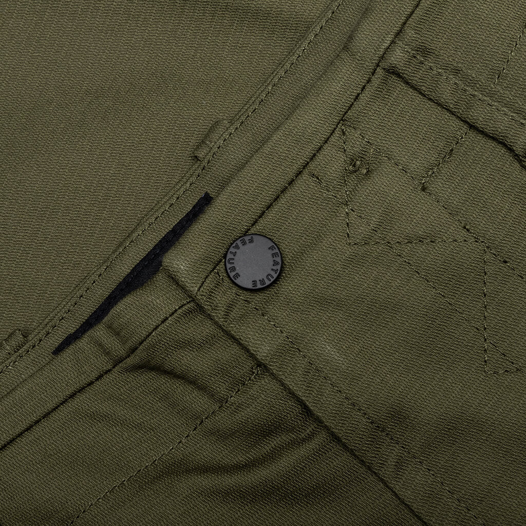Keane Cargo Pants - Olive - Image 3