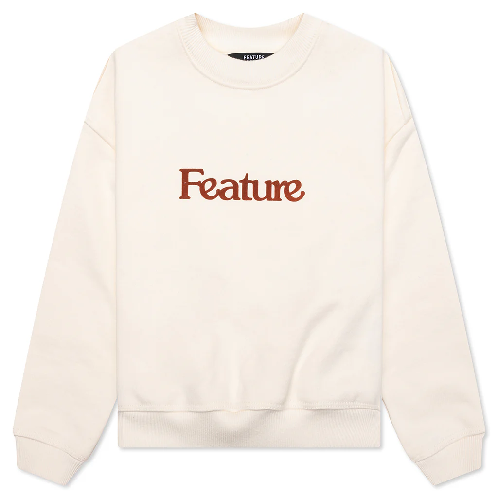 Kids Academy Crewneck - Cannoli Cream