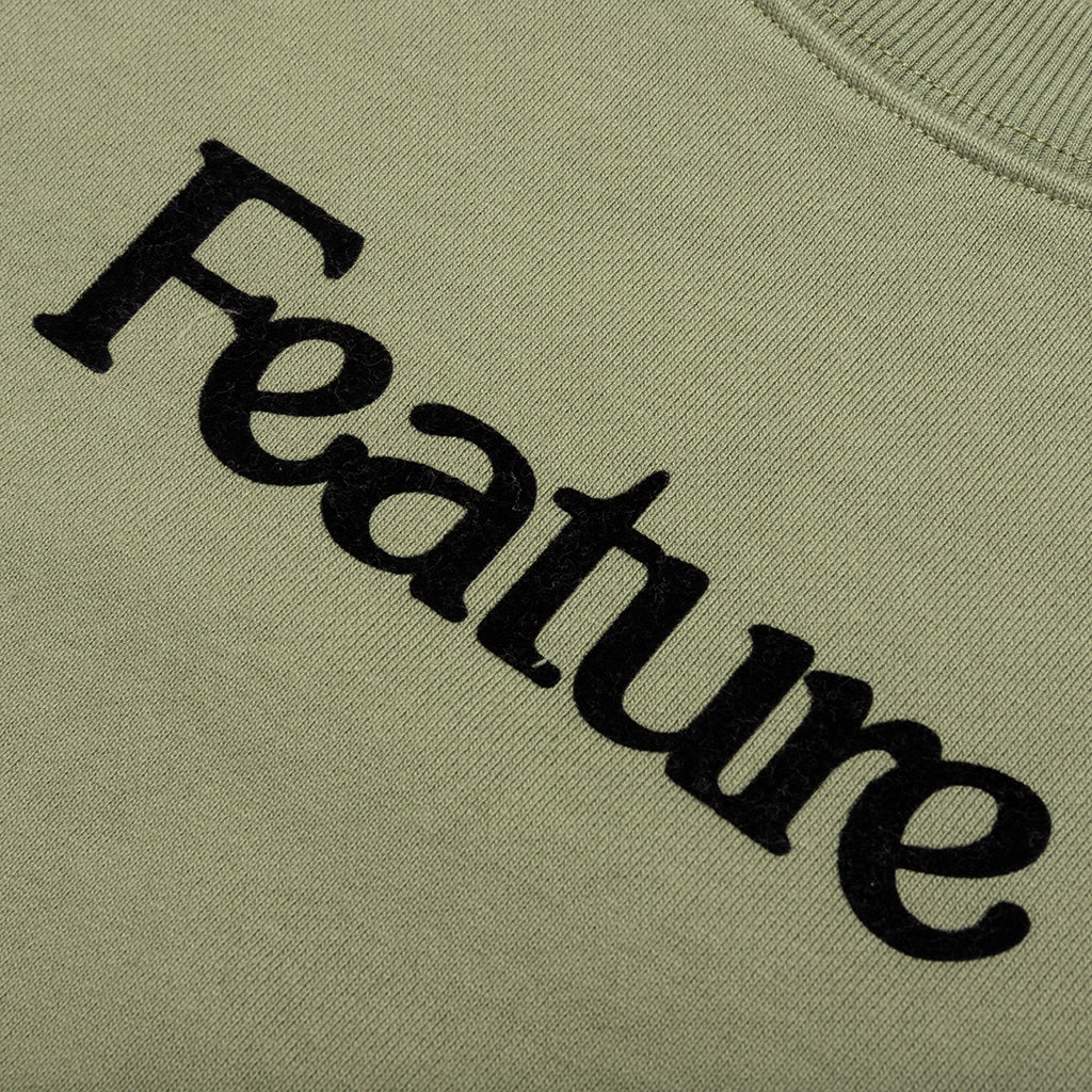 Kids Academy Crewneck - Oil Green - Image 3