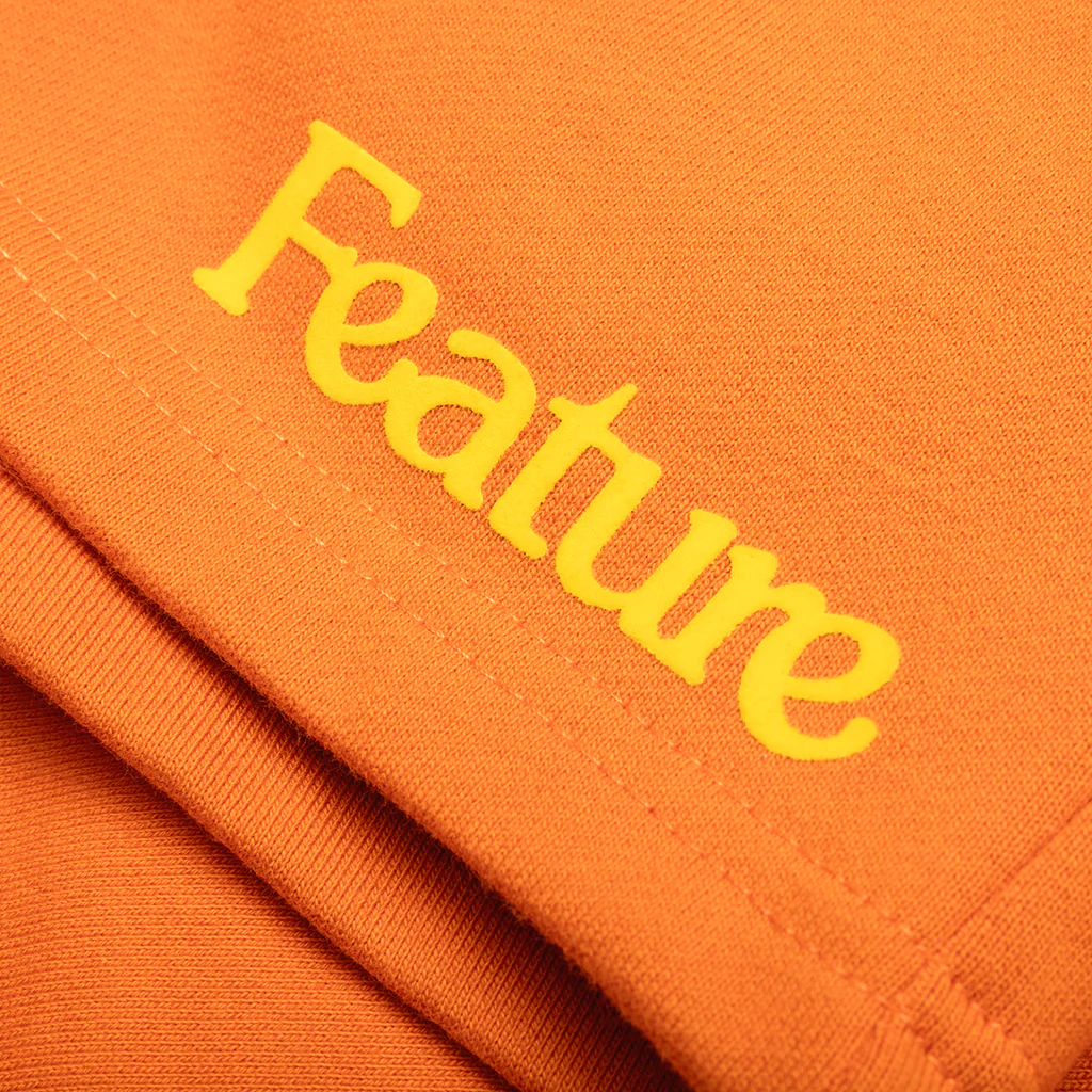 Kids Academy Sweatshorts - Burnt Orange - Image 3