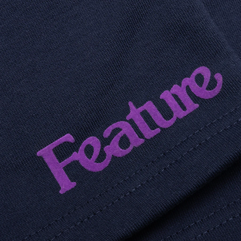 Kids Academy Sweatshorts - Navy Blazer - Image 3
