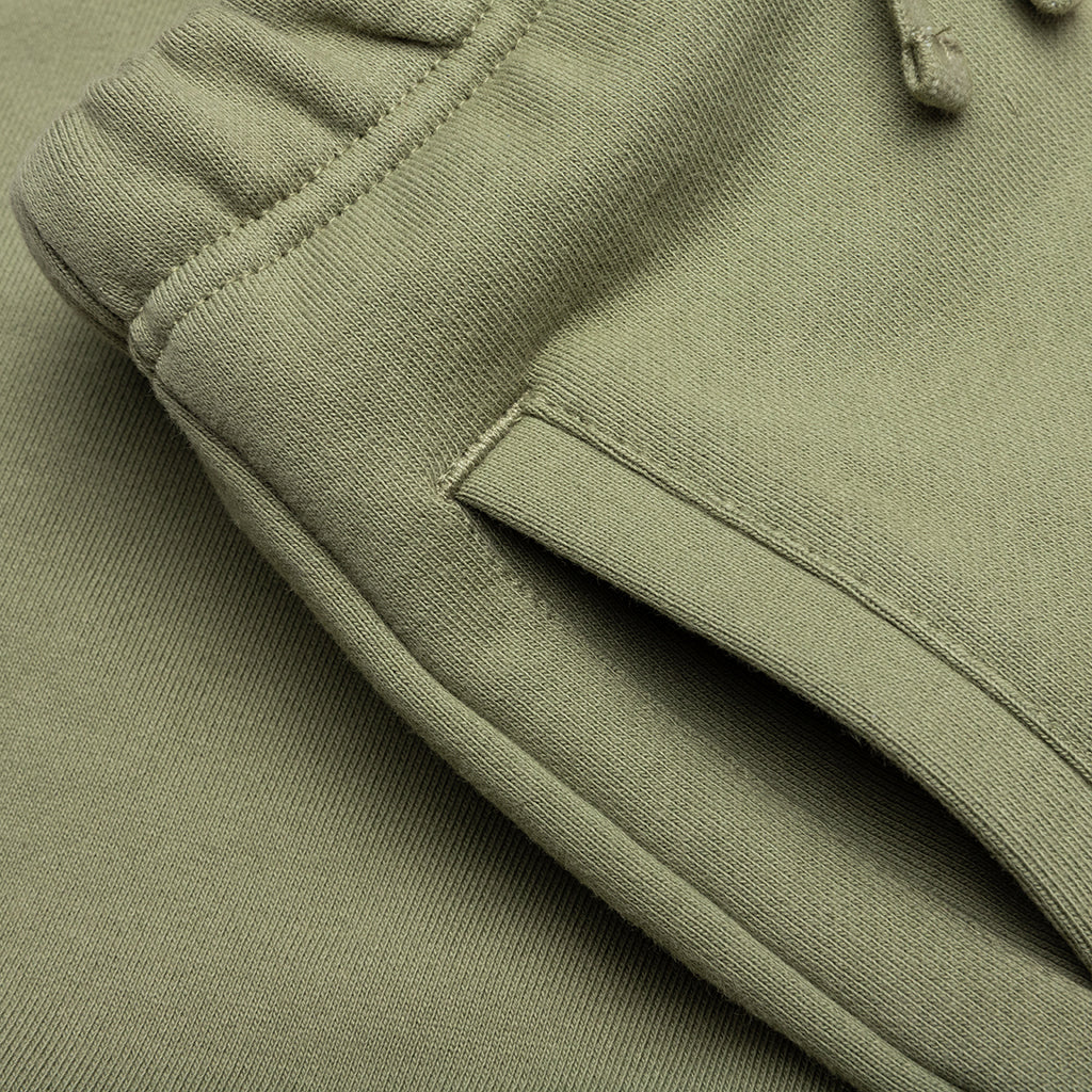 Kids Academy Sweatshorts - Oil Green - Image 4