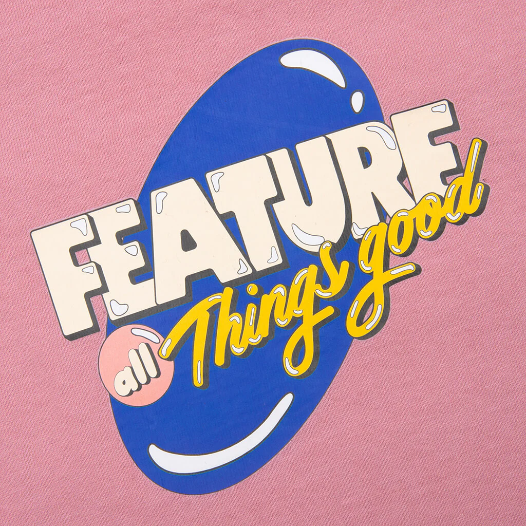 Kids Bubble Play Tee - Dusty Pink - Image 4
