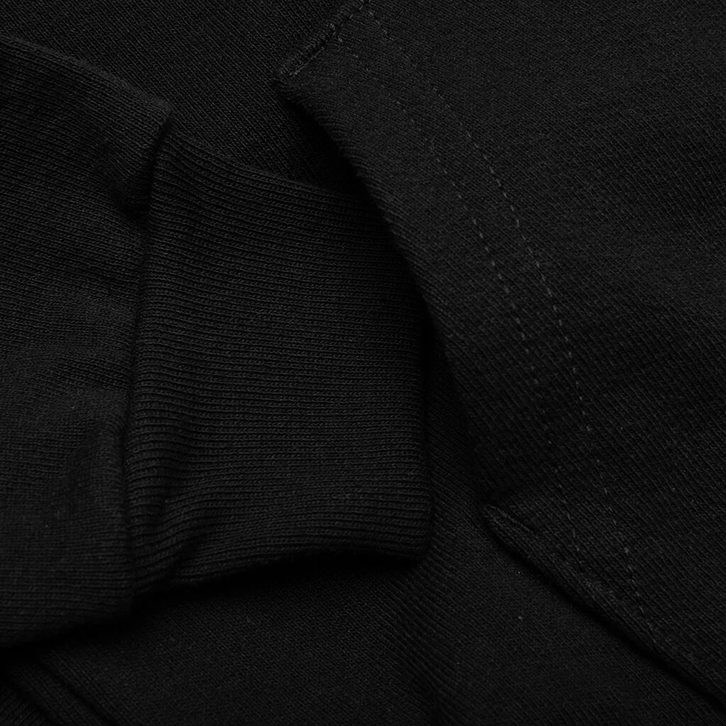 Kids C-40 S/S Hoodie - Black - Image 4