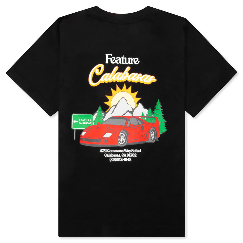 Kids C-40 S/S Tee - Black