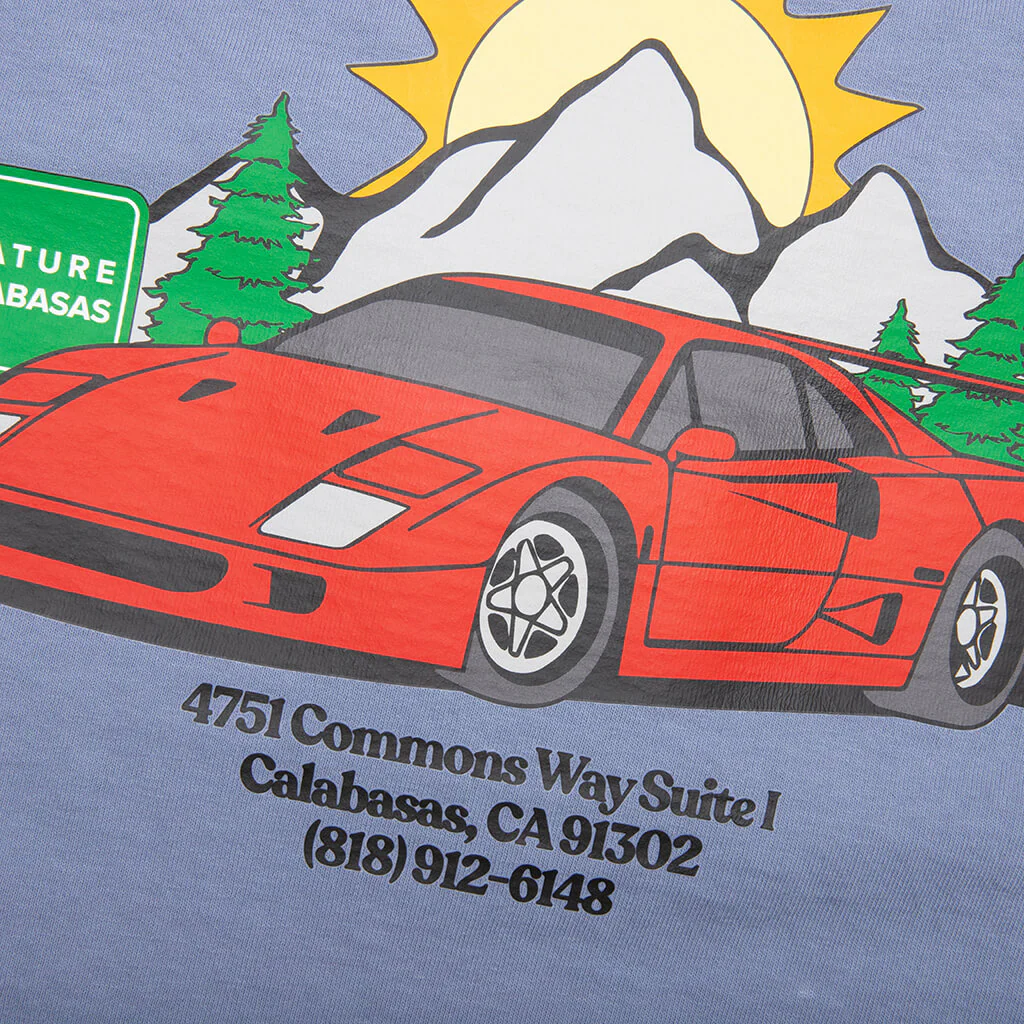 Kids C-40 S/S Tee - Clear Blue - Image 5