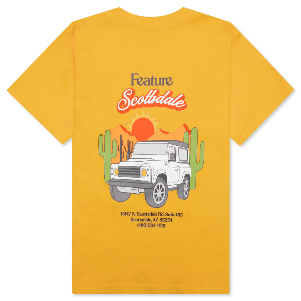 Kids Scottrover S/S Tee - Gold - Image 2