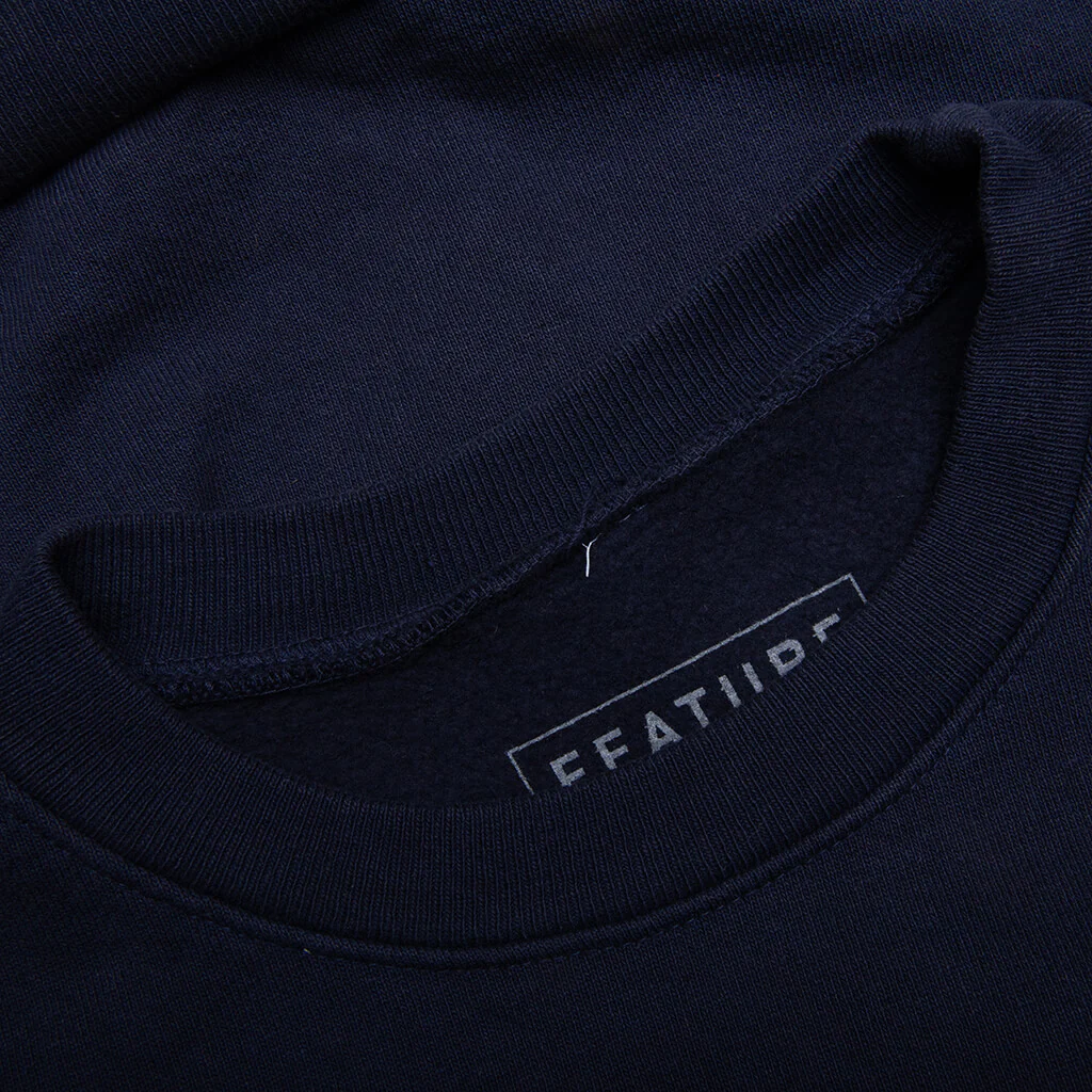 Kids Scrabble Crewneck - Navy - Image 3