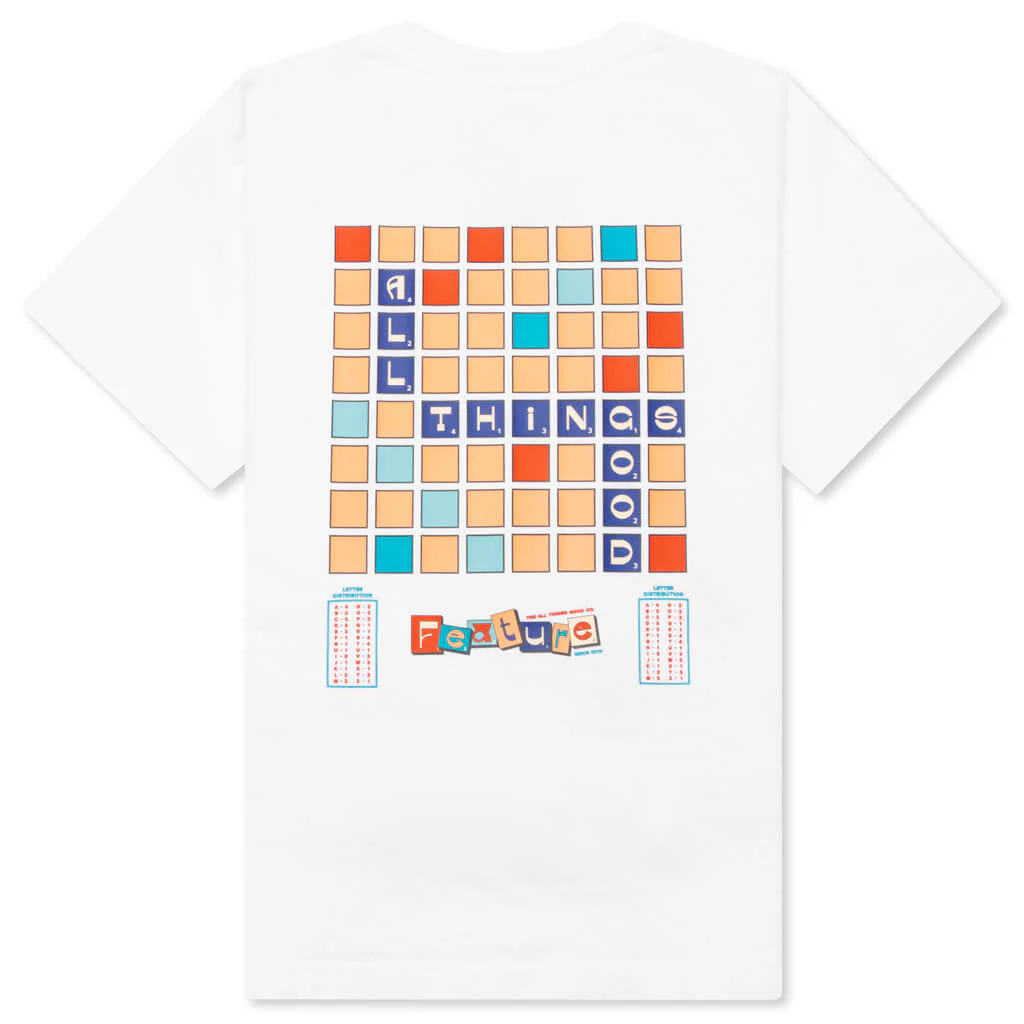 Kids Scrabble Tee - White - Image 2