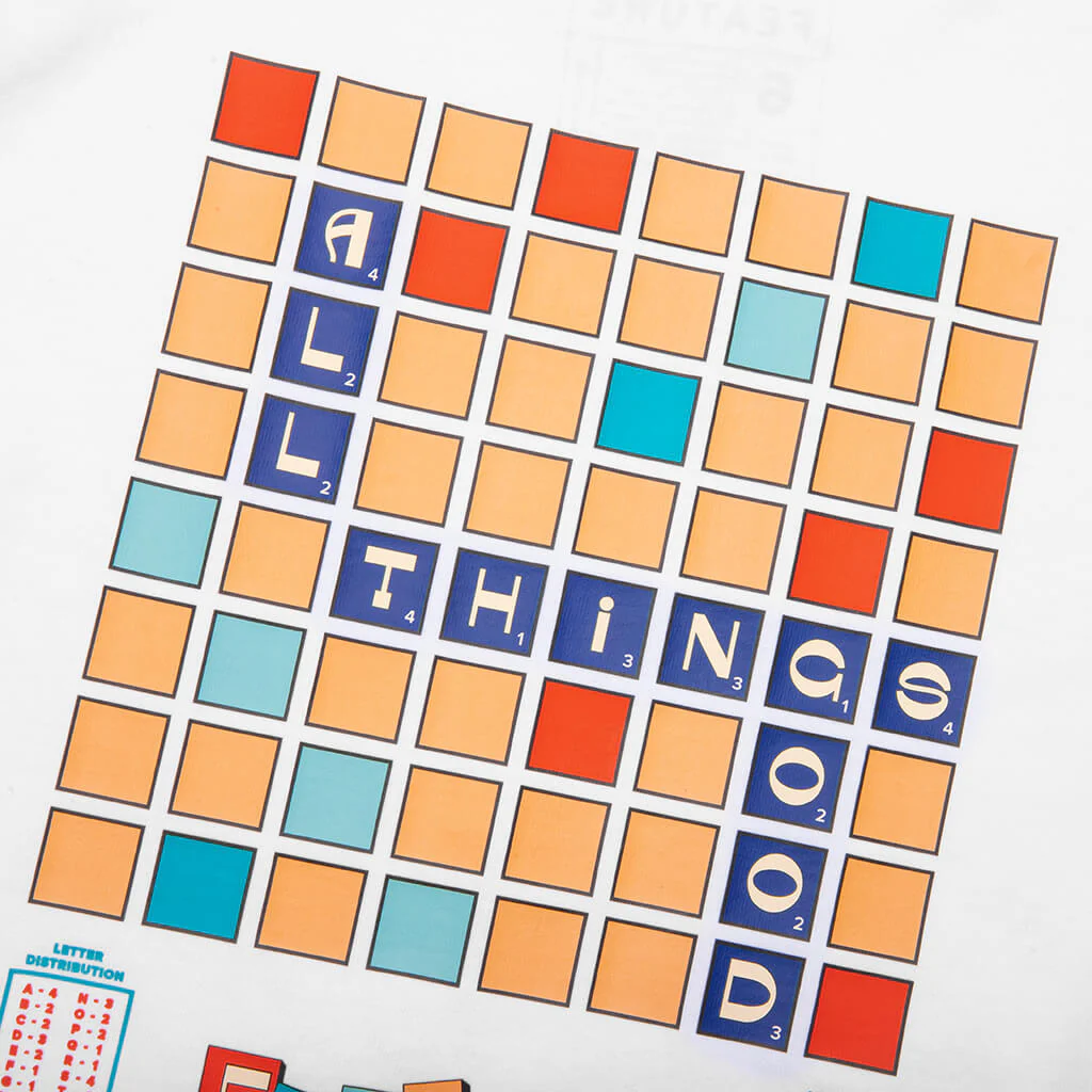 Kids Scrabble Tee - White - Image 4