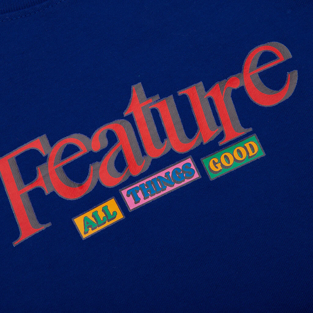 Kids Sitcom Tee - Cobalt Blue - Image 4