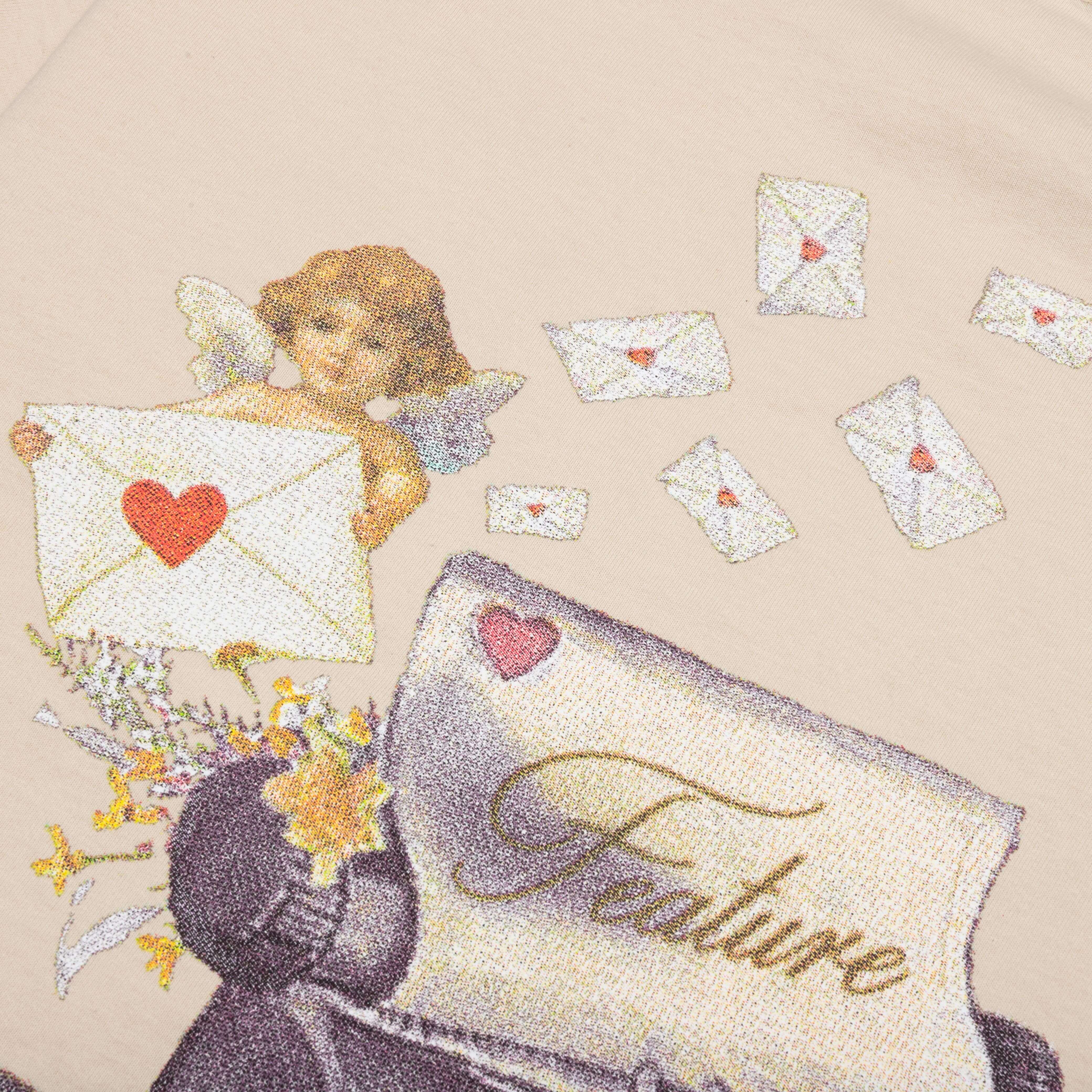 Love Letters Tee - Oatmeal - Image 6