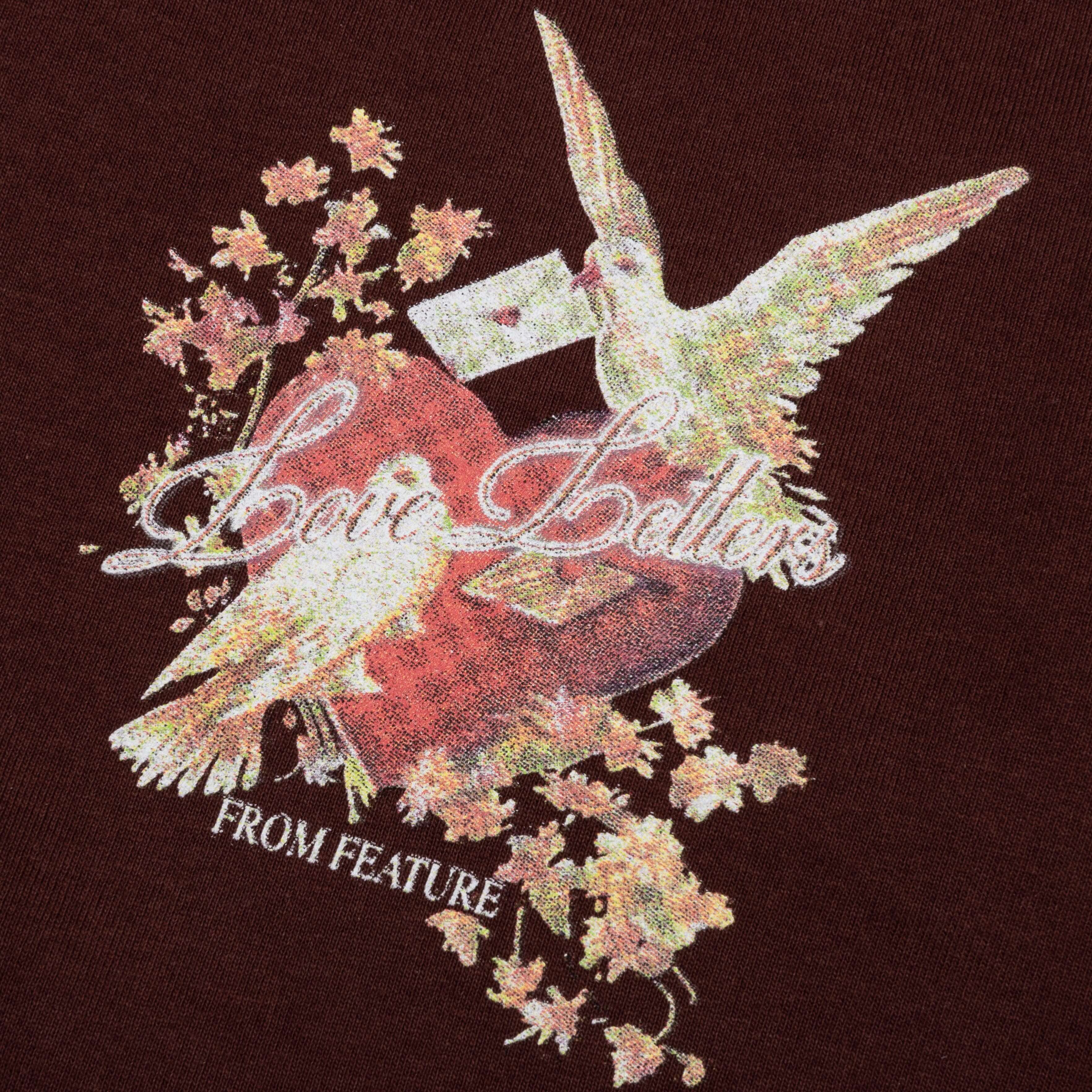 Love Letters Tee - Bitter Chocolate - Image 4