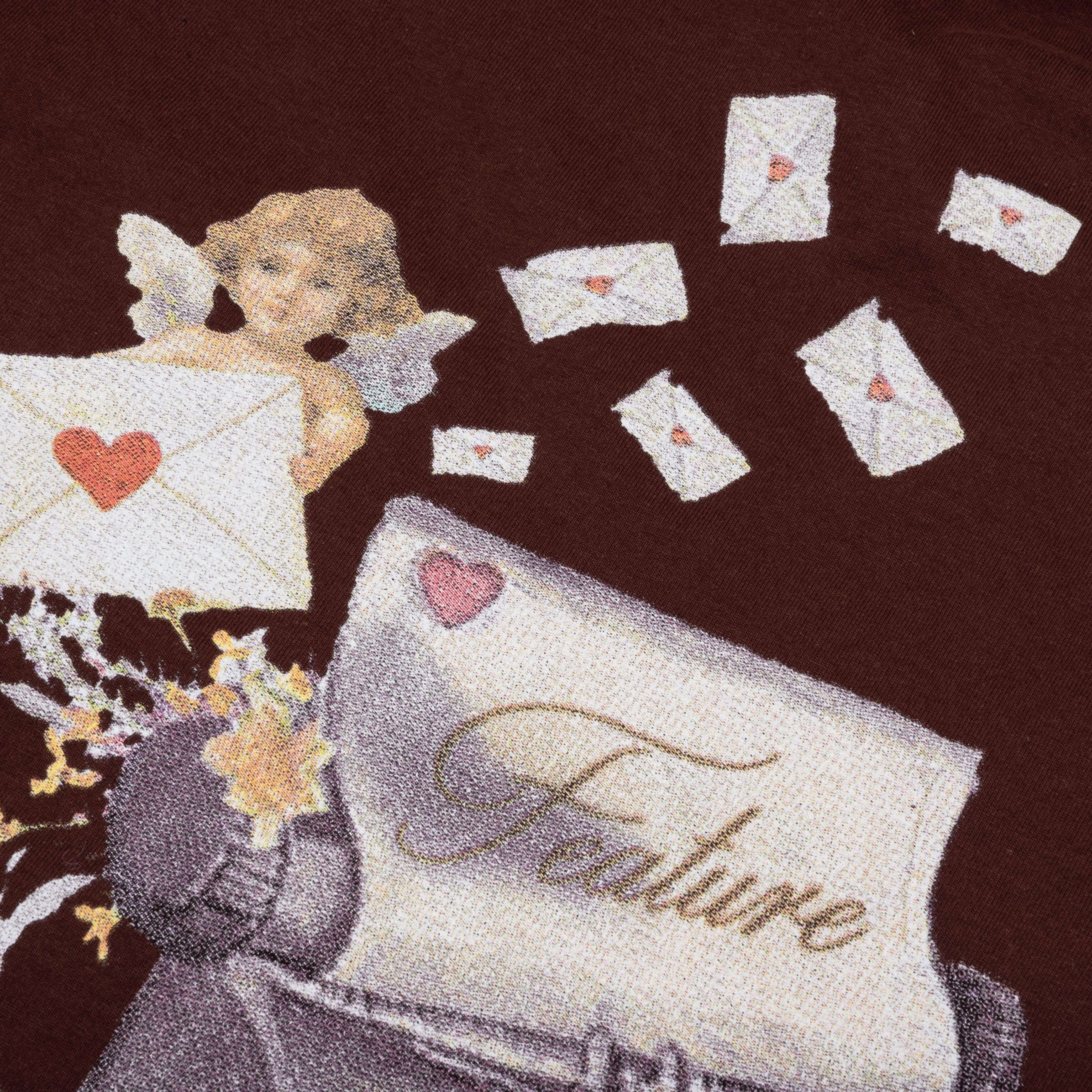 Love Letters Tee - Bitter Chocolate - Image 6
