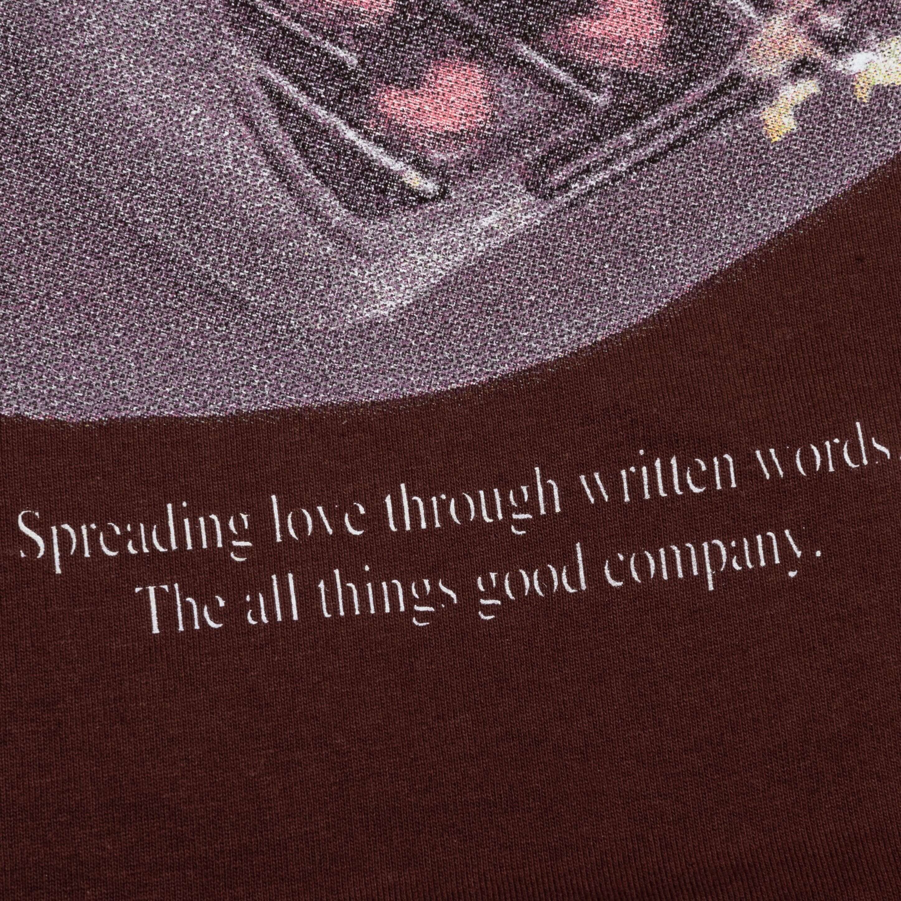 Love Letters Tee - Bitter Chocolate - Image 7