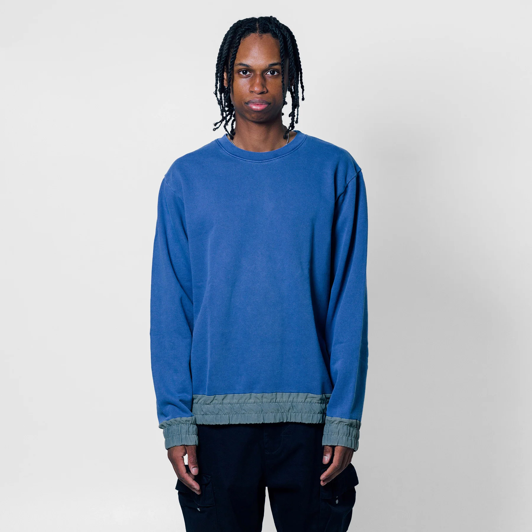 Marc Sweatshirt - Grey Blue - Image 6