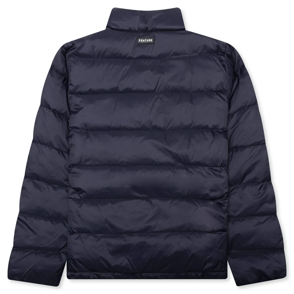 McCarthy Convertible Puffer Jacket - Navy - Image 2