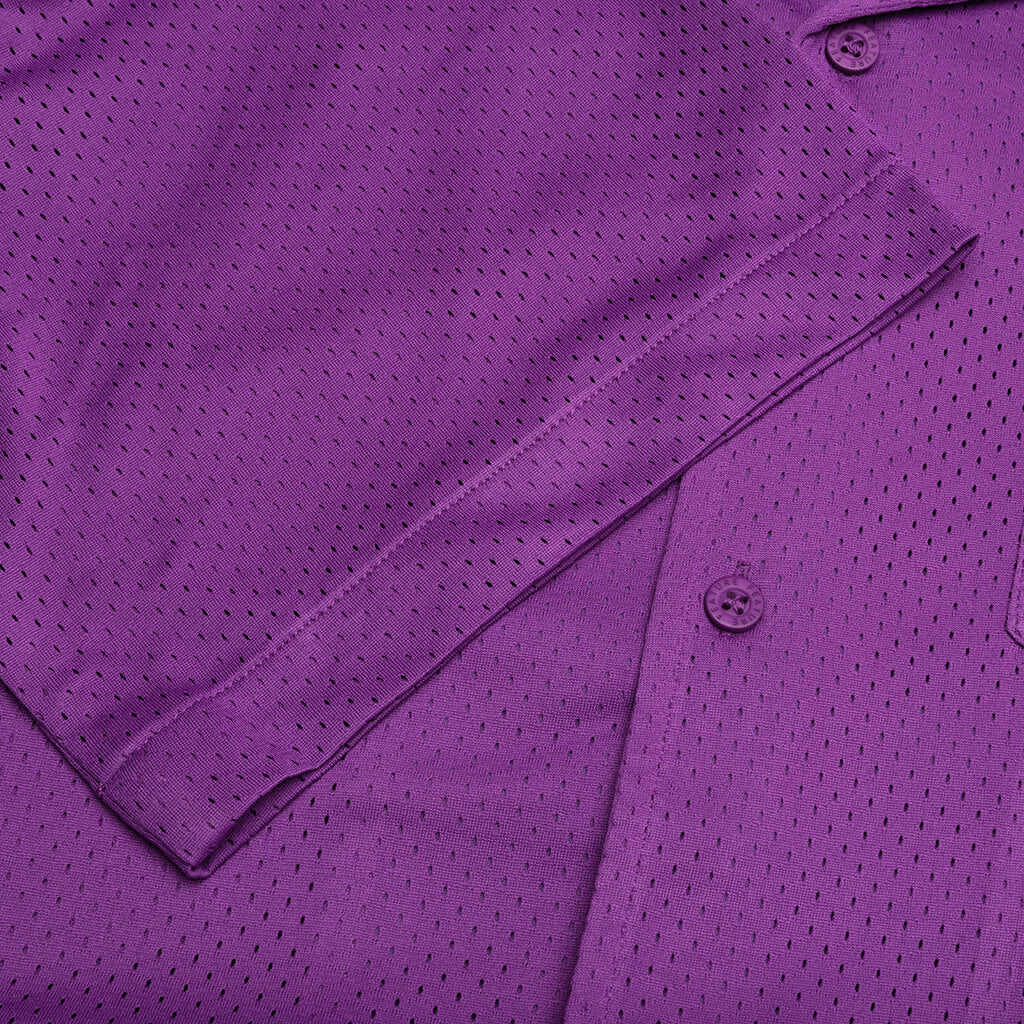 Jackson Mesh Shirt - Purple - Image 5